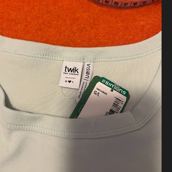 Retro blue Sweet baby girl print organic cotton baby tee NWT - Picture 8 of 10